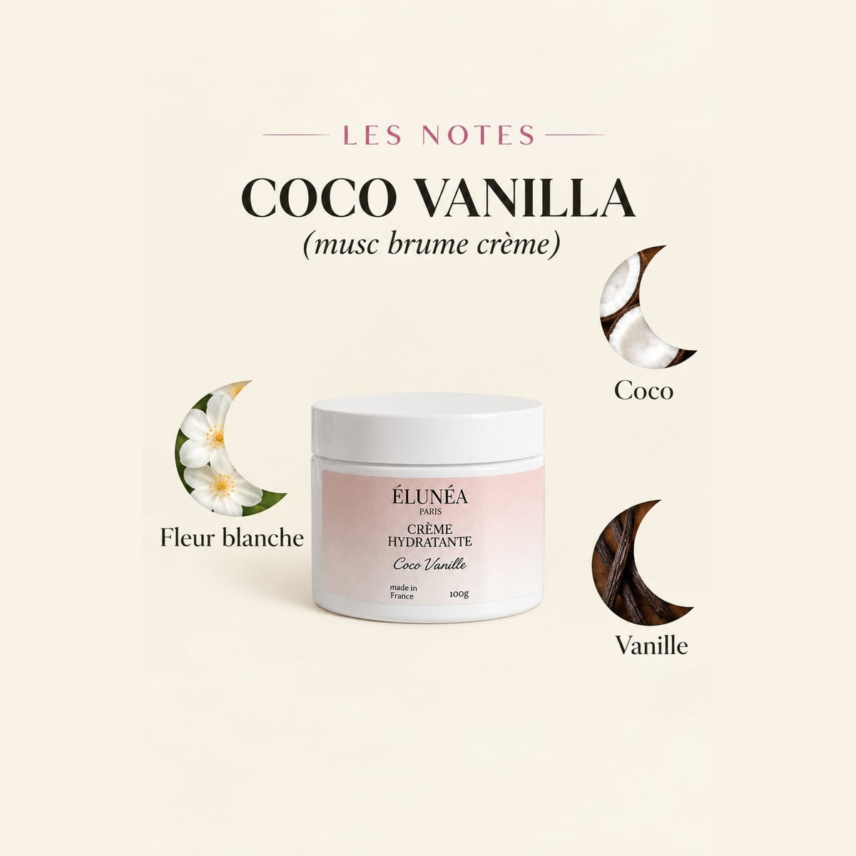 Crème Hydratante - Coco Vanilla