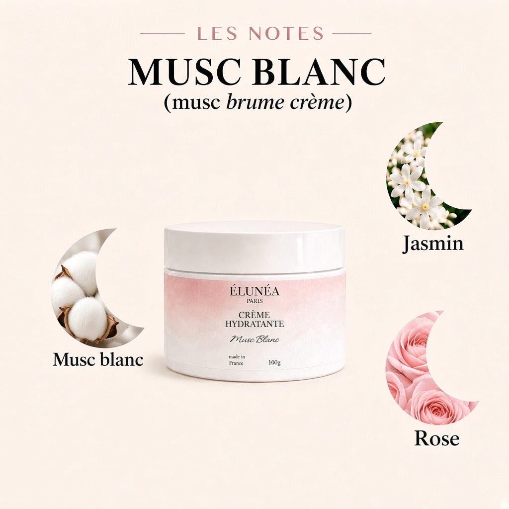 Crème Hydratante - Musc Blanc